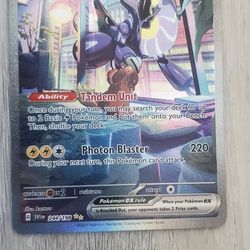 Pack fresh pristine mint condition Miraidon Ex Full Art #244/198 Scarlet & Violet