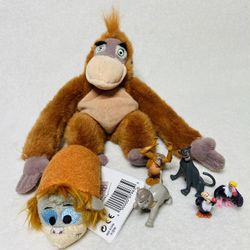 Disney Jungle Book Toy Lot Jungle Book King Louie Plush