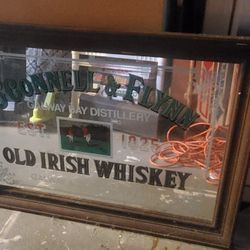 Irish Whiskey Bar Mirror