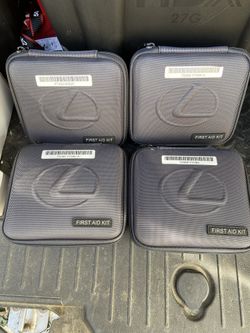 OEM Genuine Factory Hard Case Lexus First Aid Kit and Case