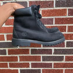 Black Timberland Boots