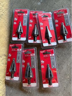 Milwaukee drill bit #9 $150 for all