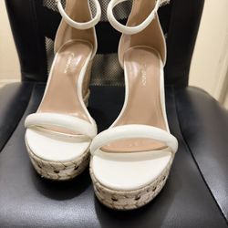 BCBGeneration Wedge Sandals (Size 6 / EU