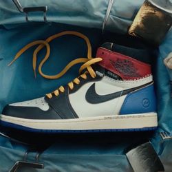 Fragment Union LA Air Jordan 1 High Retro OG Varsity Red Size 9.5