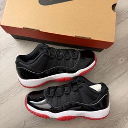 JORDAN 11 LOW BRED GS SIZE 7Y BRAND NEW