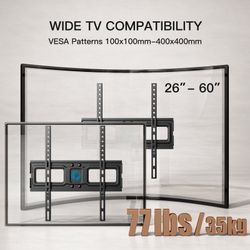 Pipishell PIMF3 is a medium full-motion TV wall mount