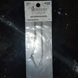 Sterling Silver Figaro Necklace 