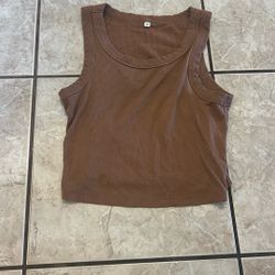 Tan Tank Top