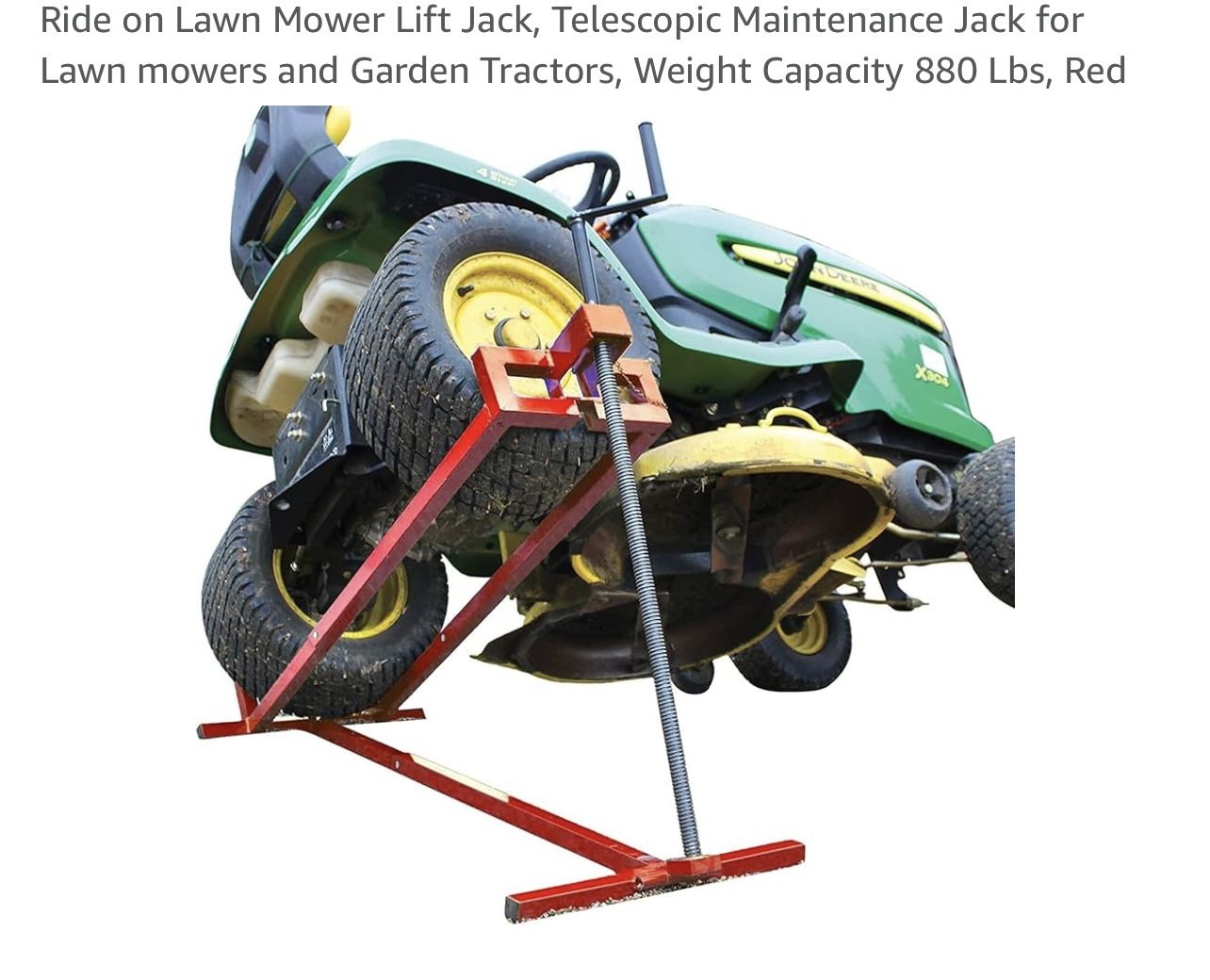Easy Lawn Mower Lift/lawn Mower Lift For Repairs