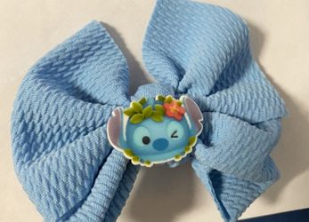 Disney’s stitch hair bow