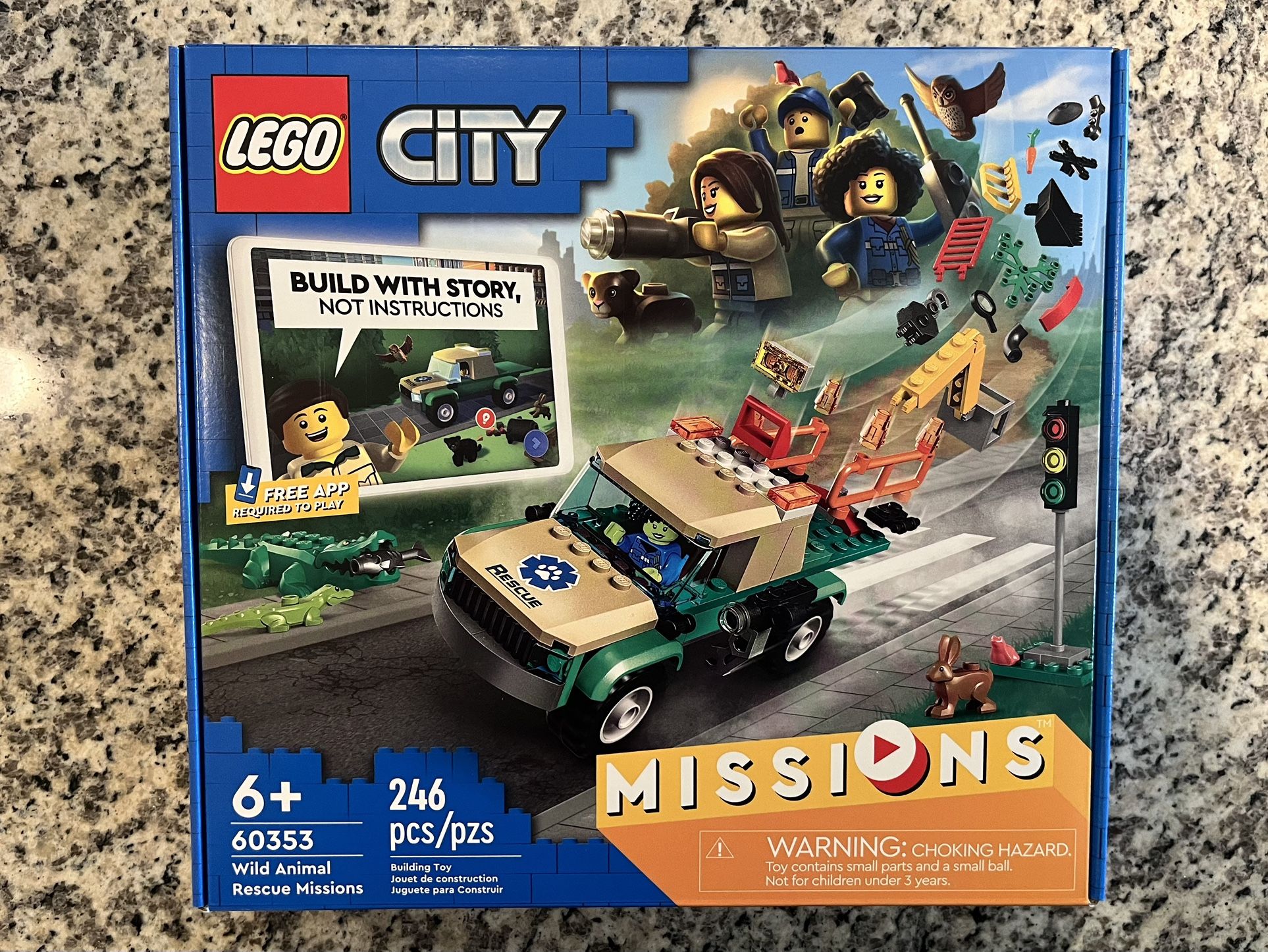 LEGO CITY: Wild Animal Rescue Missions (60353)