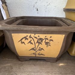  Bonsai Ceramic Pot 