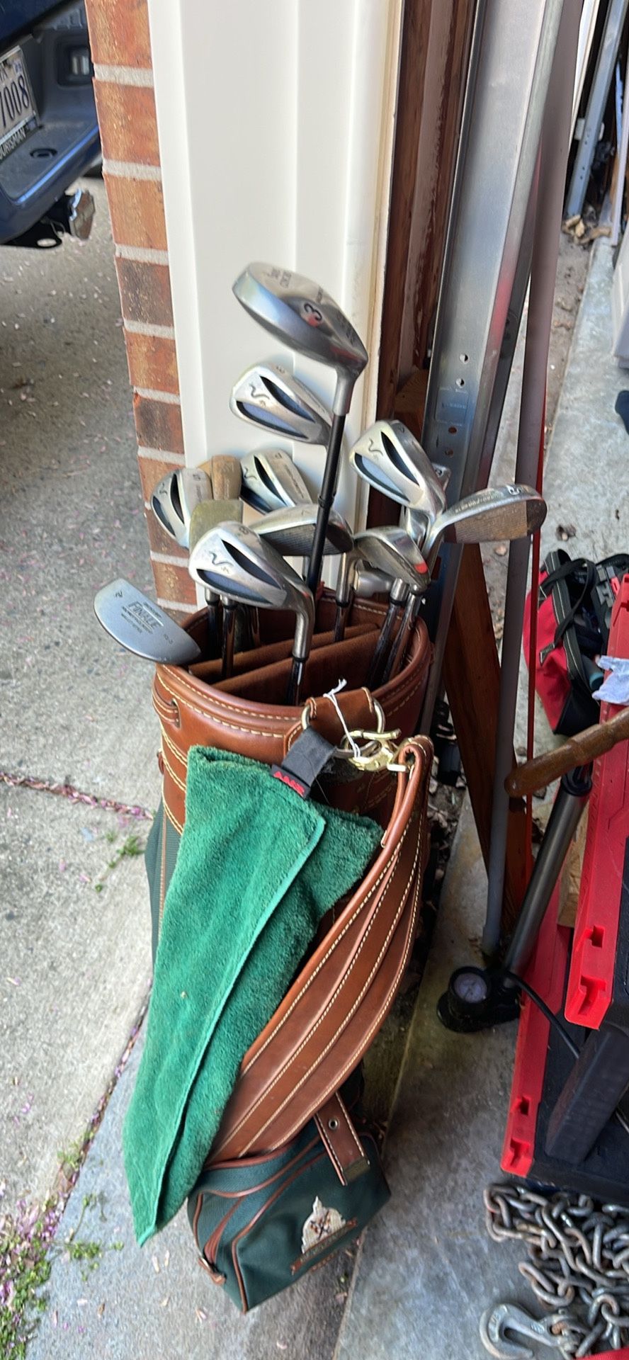 Golf Clubs And Bag 