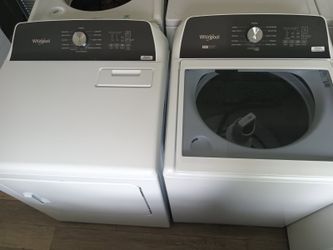 NEWER MODEL WHIRLPOOL WASHER AND DRYER