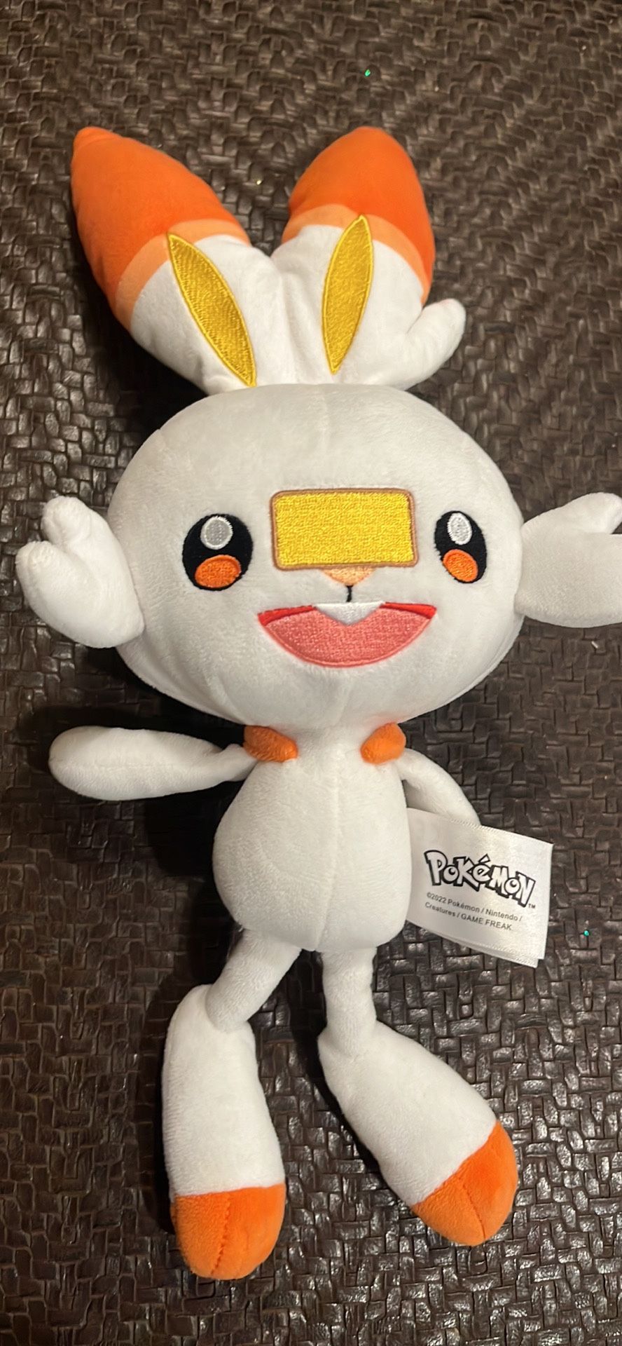 Pokemon Scorbunny Plush Stuffed Animal 15"