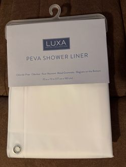 Luxa Hotel Collection PEVA Shower Liner