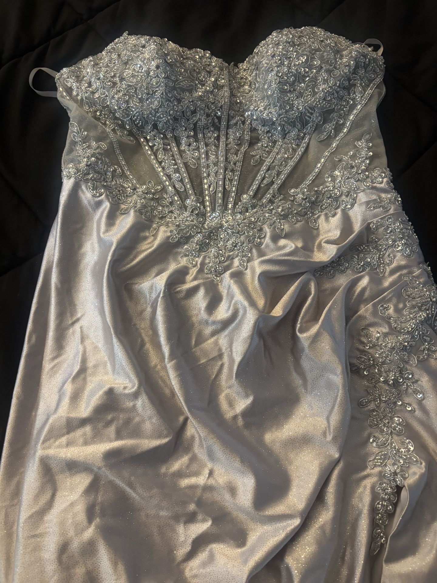 Silver Prom/Homecoming Dress