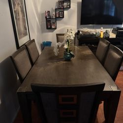 Dining Room Table With 6 Chairs