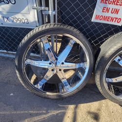 26 inch rims/ tires 