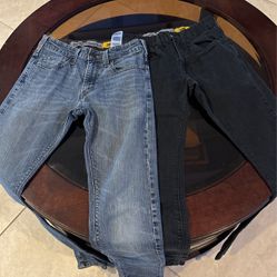Set Of 2 Mens Levi Signature Skinny Jeans 29/32