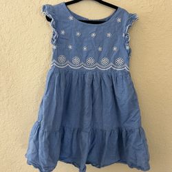 Little Girls Cat And Jack Size Small 6/7Dress