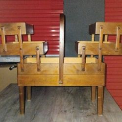 Vintage Norwegian Sewing Box Excellent Condition 