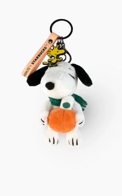 Peanuts Snoopy x Starbucks Charm & Keychain