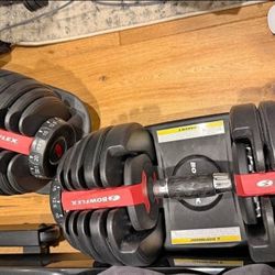 Bowflex Dumbbells Adjustable 52.5 