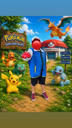 Ash Ketchum Pokémon Trainer Costume