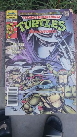Comics from 1988 special edition ninja turtles