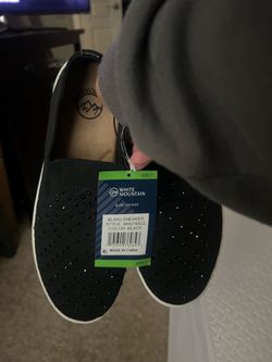 Black sparkle shoes