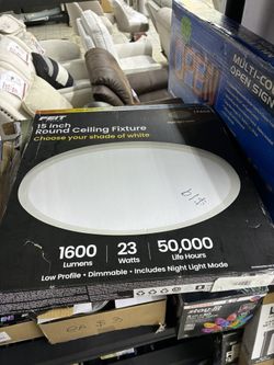 Feit Electric 15-Inch Round Ceiling Fixture