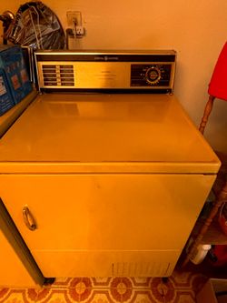 GE heavy duty gas dryer