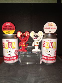 Funko soda cans Danger Mouse