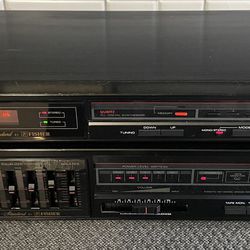 Fisher CA-225 Amp And FM-225 Tuner 
