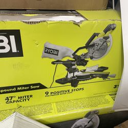 Ryobi 7-1/4 Compound Milter Saw