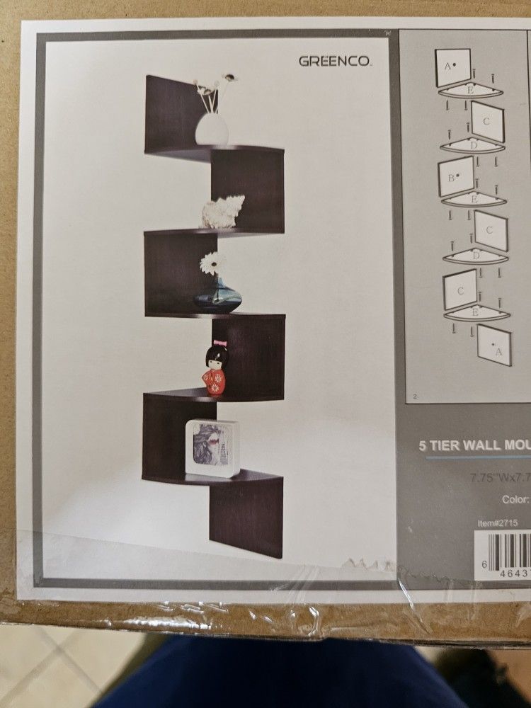 5 Tier Wall Mount