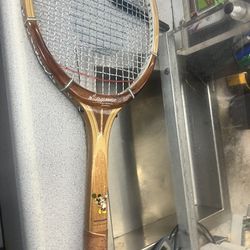 Mickey Mouse Tennis Racket Autographed 