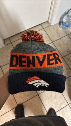 Denver broncos Beanie size fits all