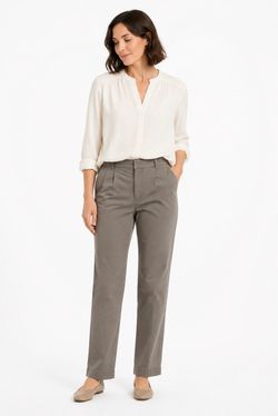 Eileen Fisher Gray-Brown Pants Size XS