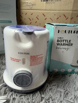 3-in-1 Baby Bottle Warmer – Fast Heating, Sterilizer, BPA-Free