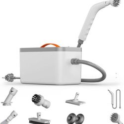 Handheld Steam Cleaner with 6 Brush Heads, 110V - Compact Handheld Device for Effective Deep Cleanin