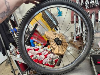 Mountain bike wheel