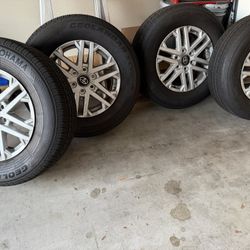 Brand New 18” Toyota Wheels Amd Tires Full Set