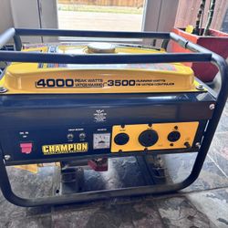 4000 Watt Champion Generator. Never Used. 