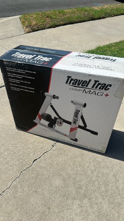Indoor Bike Trainer Stand - Travel Trac Comp Mag+