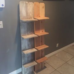 Rustic shelves