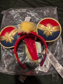 Marvel Captain Marvel Disneyland Mickey Ears