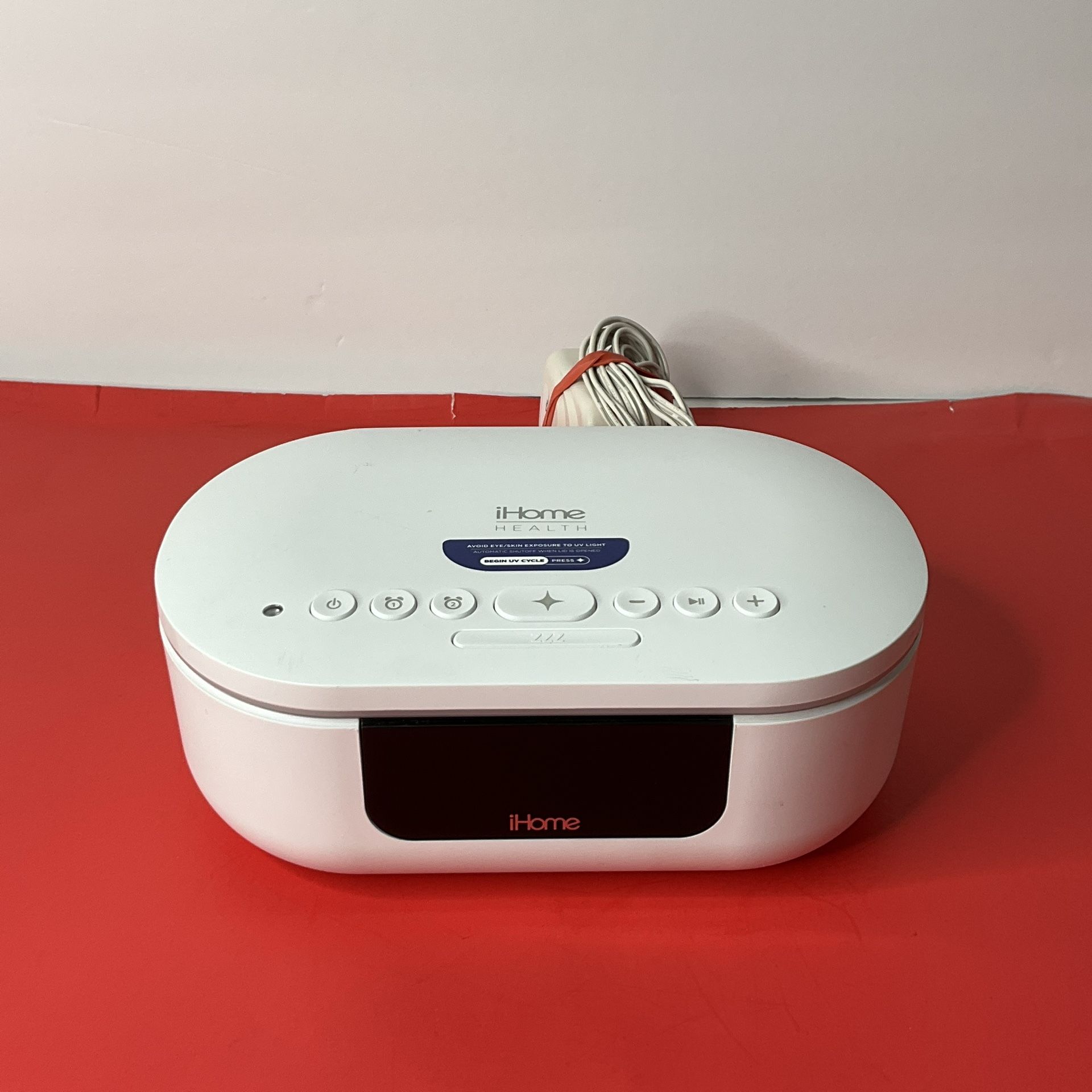 iHome UV-C Sanitizer w/Bluetooth Speaker (iUVBT1)