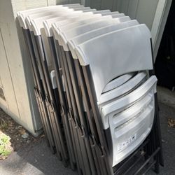 🔥 10 Lifetime Folding Chairs – Like New! Heavy Duty + Best Deal 🔥 $250 OBO